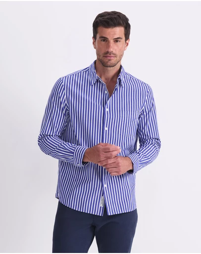 Sportscraft - Ryan Long Sleeve Stripe Shirt