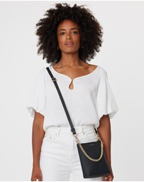 SABEN - Coco Leather Cross-body Bag