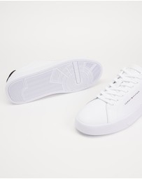 Tommy Hilfiger - Th Court 7A Ess Th Court Leather Sneakers - Men's
