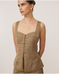 Tussah - Charvi Tweed Top
