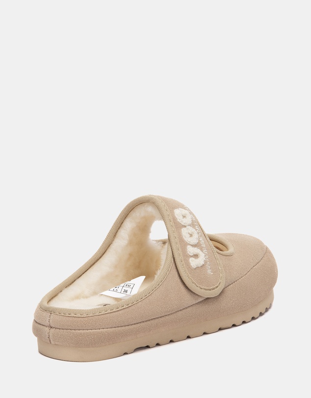 EVERAU - Australian Shepherd Ugg Velly Cow Suede Upper House Shoes