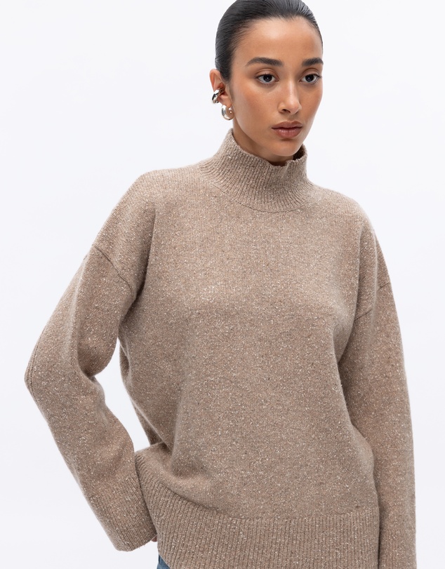 Minima Esenciales - Rae Merino Wool Silk Blend Jumper