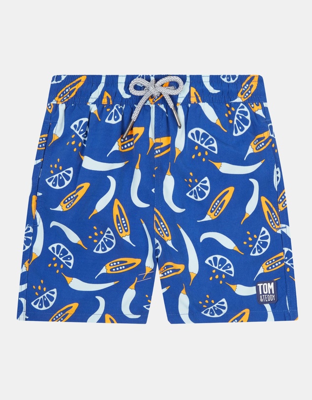 Tom & Teddy - Chilli Swim Shorts