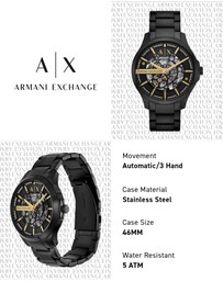 Armani Exchange - Black Automatic Watch