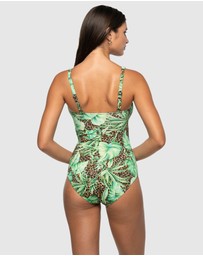 Nip Tuck Swim - Exotic Eden Louise Multifit Ruched Front One Piece