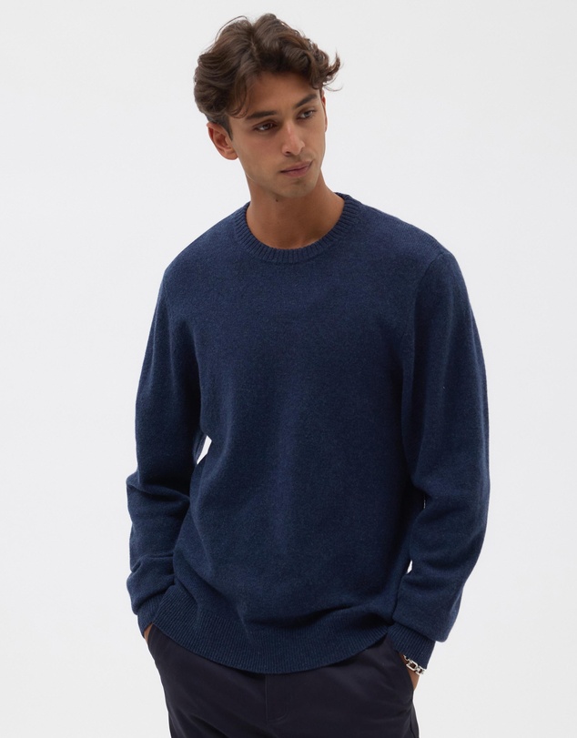 AERE - Premium Wool Crew Neck Knit Jumper