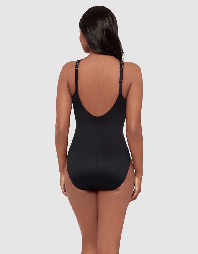 Miraclesuit Swimwear  - Costa D'Oro Aphrodite High Neck Shaping Swimsuit
