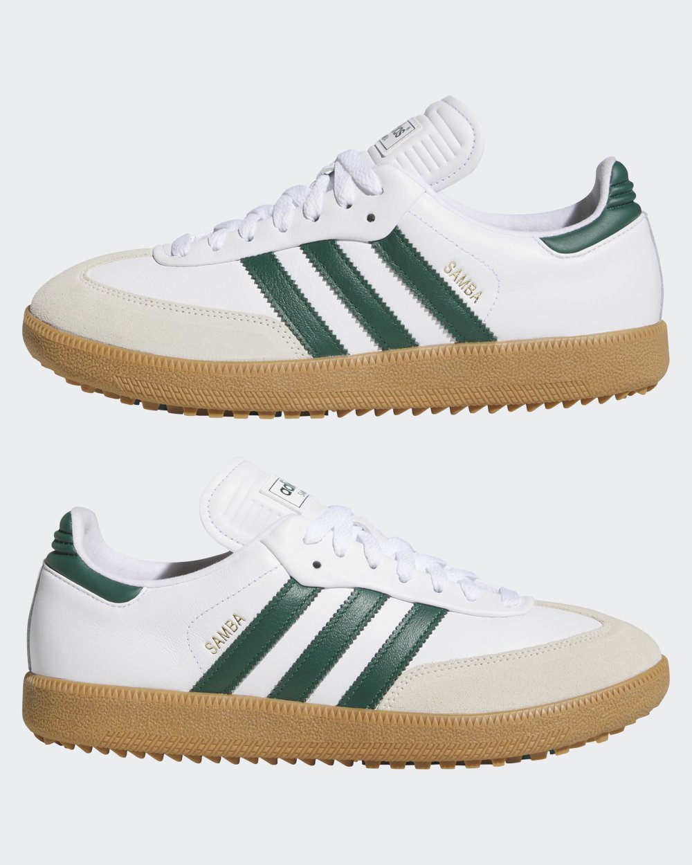 adidas gazelle silver green womens adidas Originals Samba Lux Spikeless Golf Shoes - Alumina/Off White/Gum -  JH6152 - Function18