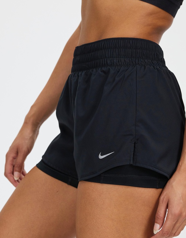 Nike - One Dri-FIT Mid-Rise 3in 2-in-1 Shorts