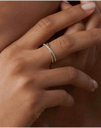Fossil - Fossil Vintage Iconic Gold Ring JF03752710
