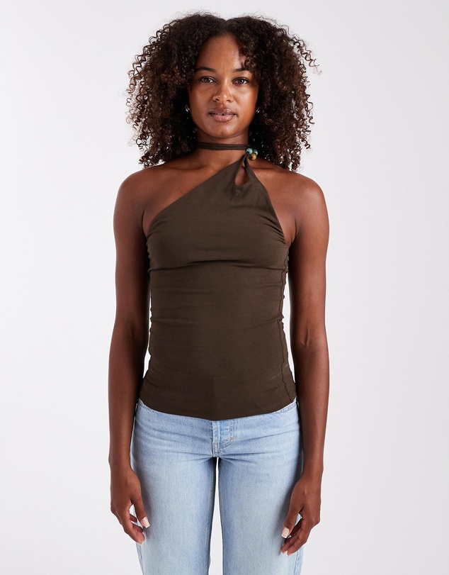 TOPSHOP - Marta One Shoulder Top