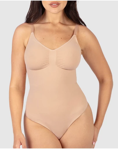 B Free Intimate Apparel - Shapewear Bodysuit G-String | BodySleek