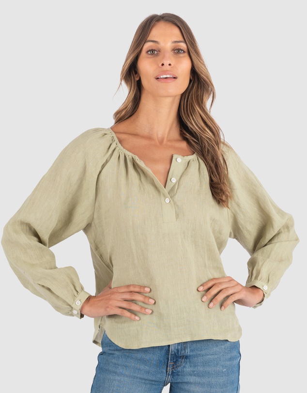 CAMIXA - Poem Linen Blouse