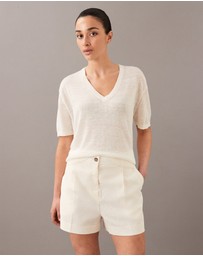 Calvin Klein - Luxe Linen Top