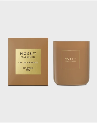 Moss St Fragrances - Salted Caramel Soy Candle 300g