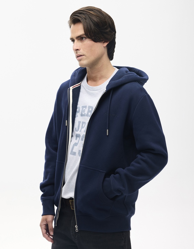 Superdry - Essential Zip Slim Fit Hoodie
