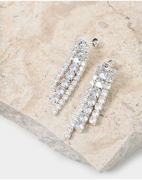 Forcast - Abby Sterling Silver Plated Earrings