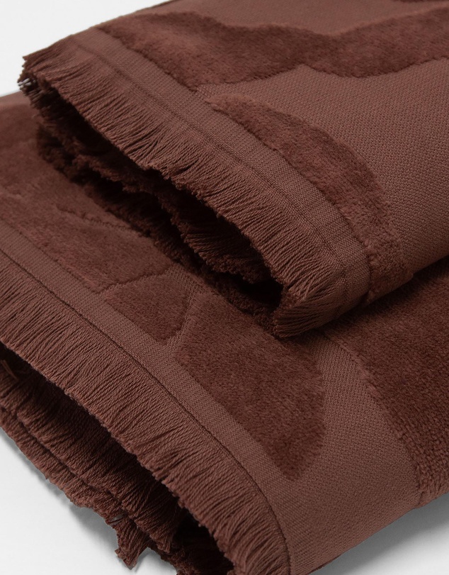 Aura Home - Palma Fringe Bath Towel Set