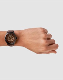Fossil - Townsman Dark Brown Automatic Mechanical Watch