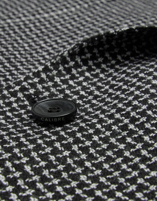 Calibre - Weave Check Blazer Black