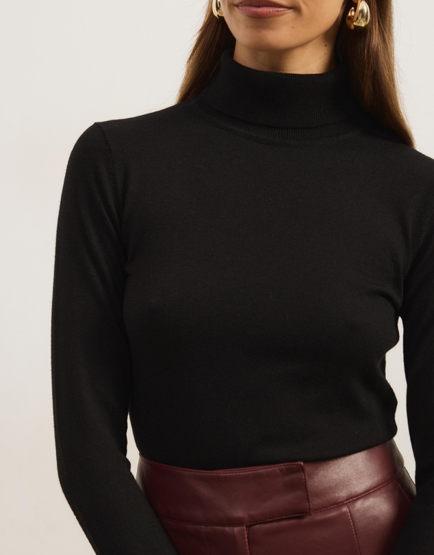 Atmos&Here - Kate Wool Blend Turtle Neck Knit Jumper