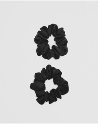 Country Road - Silk Scrunchie Pack Of 2