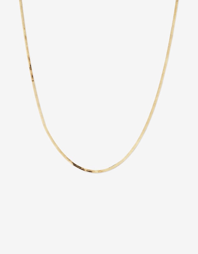 Michael Hill - 45cm (18”) 2mm-2.5mm Width Herringbone Chain in 10kt Yellow Gold