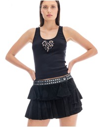 THE TALES - We Love 3D Velvet Heart Singlet