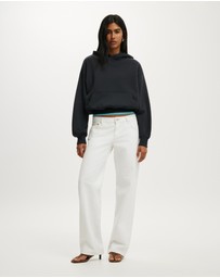 Cotton On - Boxy Fleece Hoodie