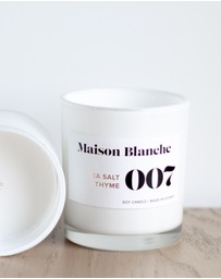 Maison Blanche - 007 Sea Salt & Thyme - Large Candle