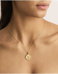 By Charlotte - She Is Leo Zodiac Necklace