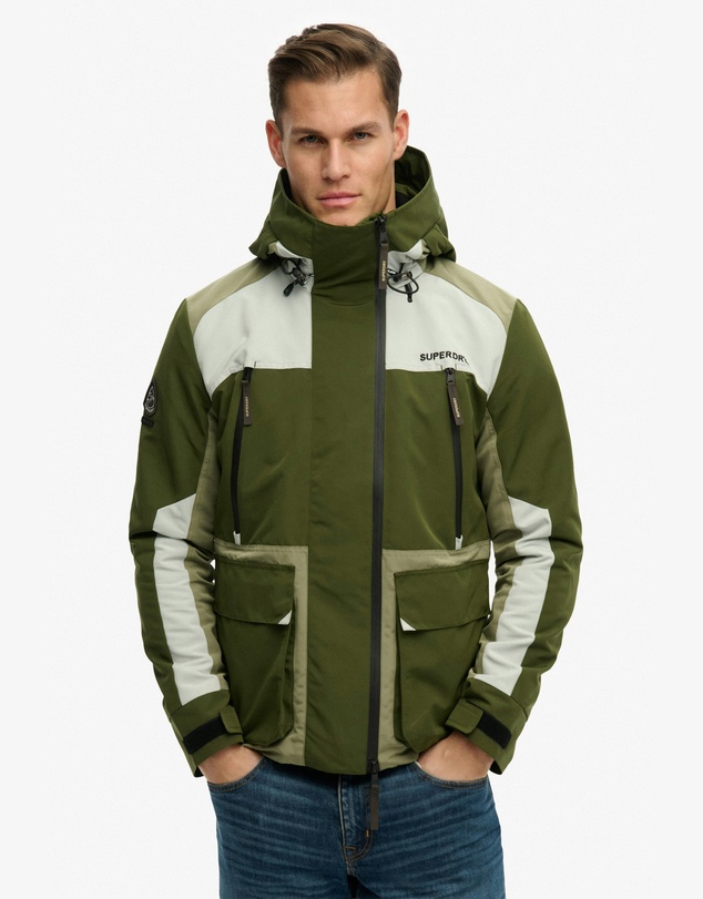 Superdry - Hooded Colour Block Slim Fit Windbreaker