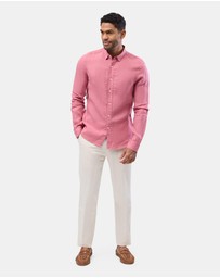 Brooksfield - Casual Linen Shirt