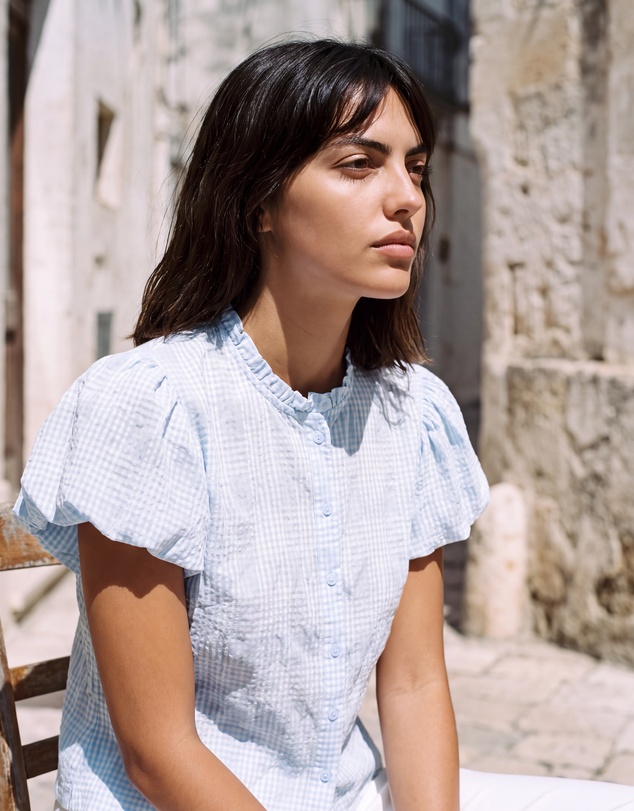The Fated - Chloe Gingham Blouse