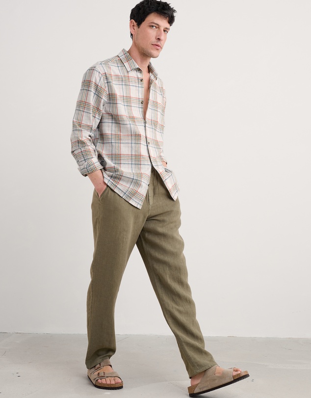 Seasalt - Seasalt Cornwall Multi Dip Circle Check Shirt
