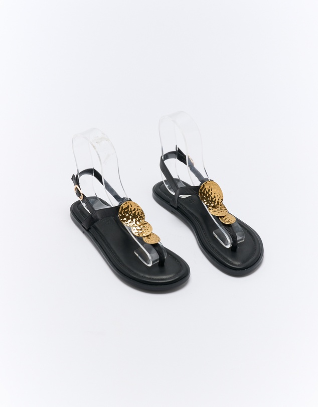 Walnut Melbourne - Roxie Leather Sandal