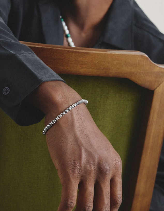 THOMAS SABO - Stainless Steel Box Chain Bracelet 4mm