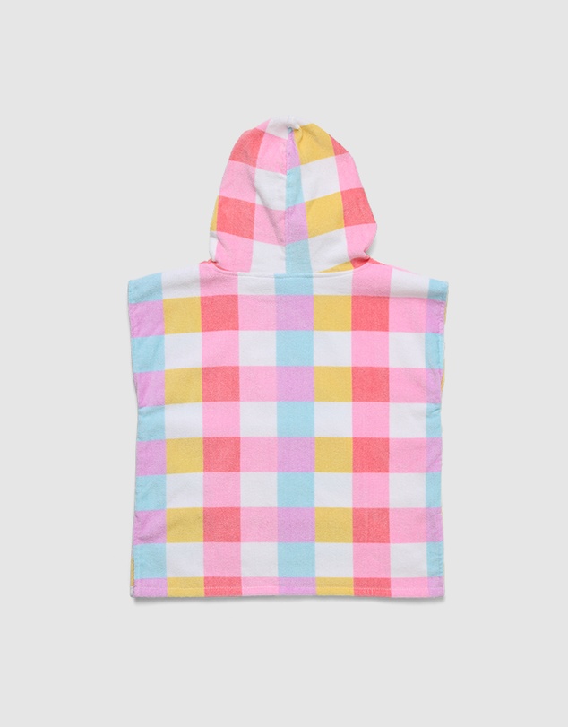 Crywolf - HOODED TOWEL Pop Gingham