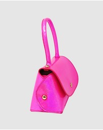 Pink Poppy - Vibrant Vacation Press Lock Mini Bag