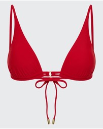Vacay Swimwear - Messina Top Cincinnati Red