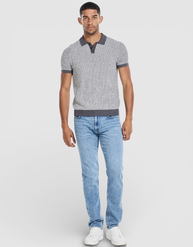 GUESS - Isaac Textured Polo Shirt