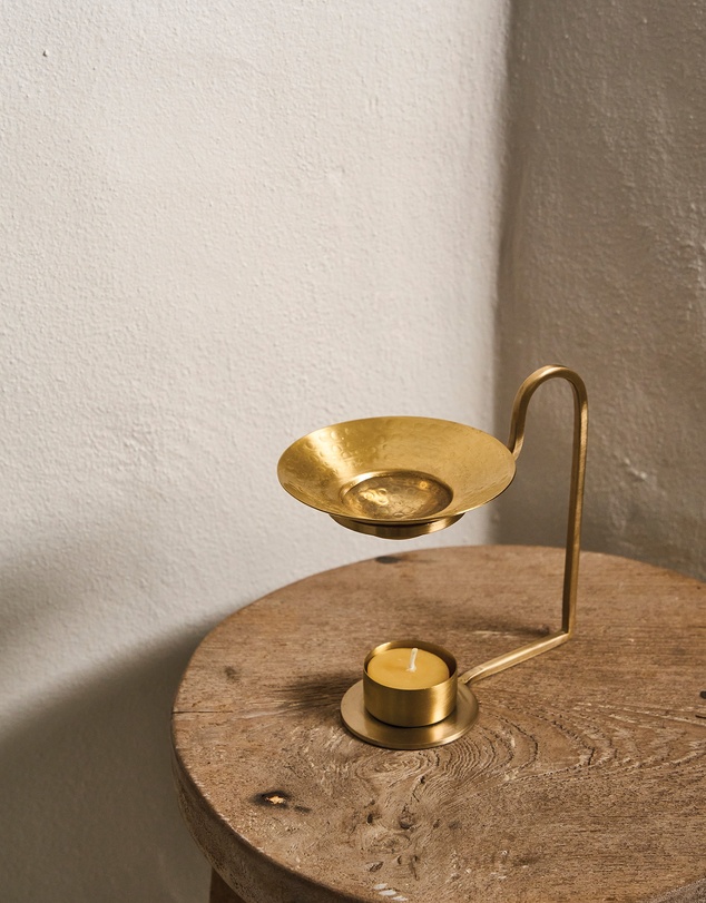 TEMPL - Brass Oil Burner
