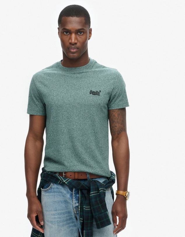 Superdry - Essential Logo Embroidered Slim Fit Tee