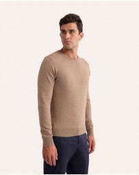 Oxford - Cotton Cashmere Crew Neck Knit