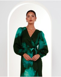Pilgrim - Lucille V-neck Maxi Dress