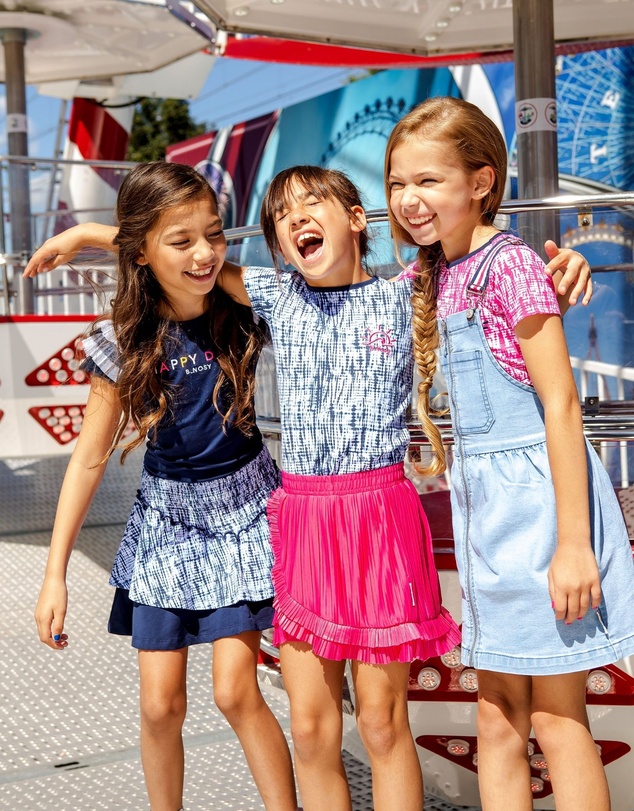 B.Nosy - Organic Cotton Tie Dye Tee - Kids-Teens