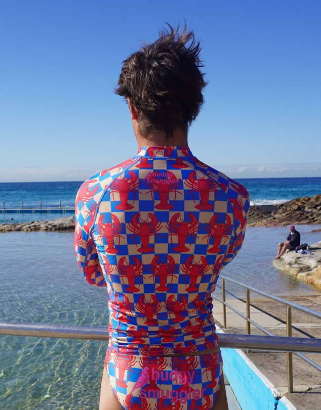 Budgy Smuggler - Lobstars Men's Rash Vest