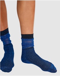 High Heel Jungle - Glitter Shimmery Lights Lurex Socks