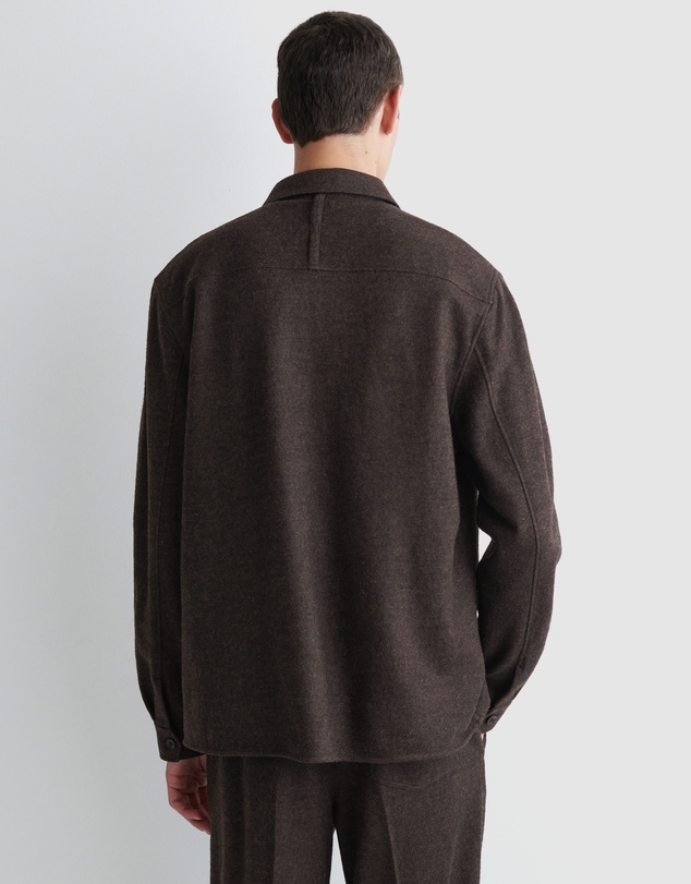 COS - Relaxed Boiled-Wool Overshirt