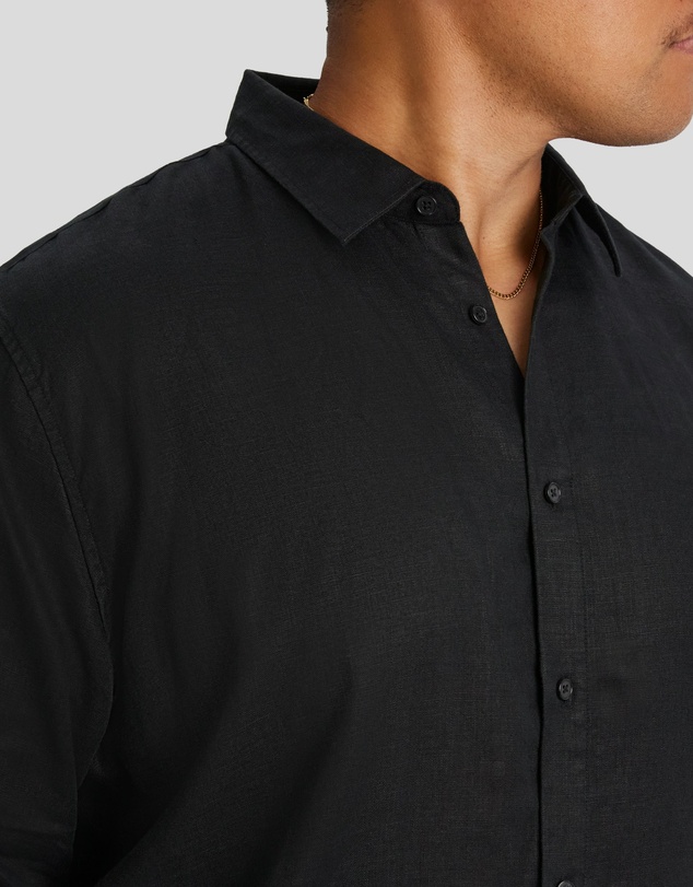 Johnny Bigg - Resort Relaxed Fit Linen Shirt
